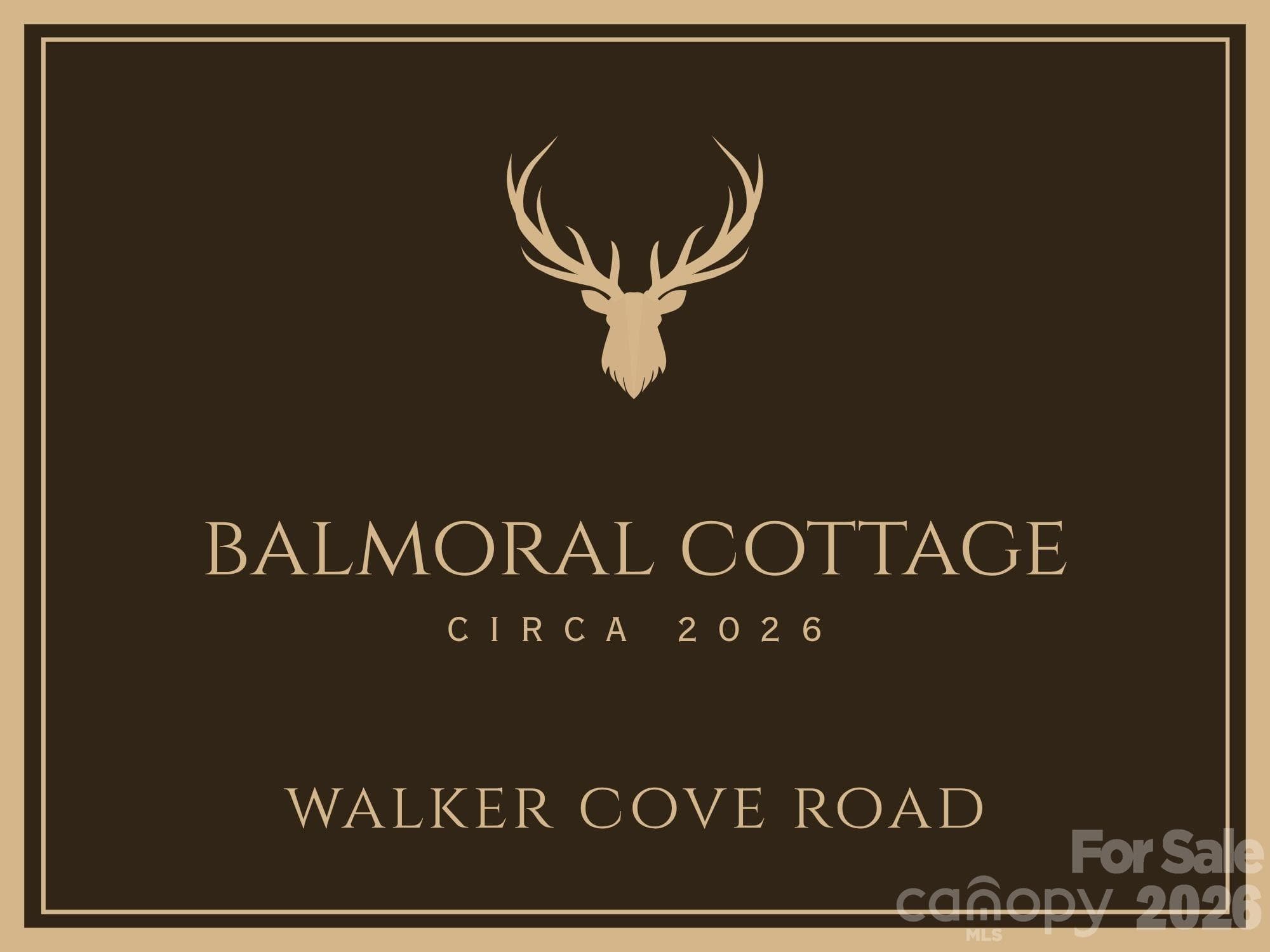 COTTAGE PLAQUE - Black Mountain