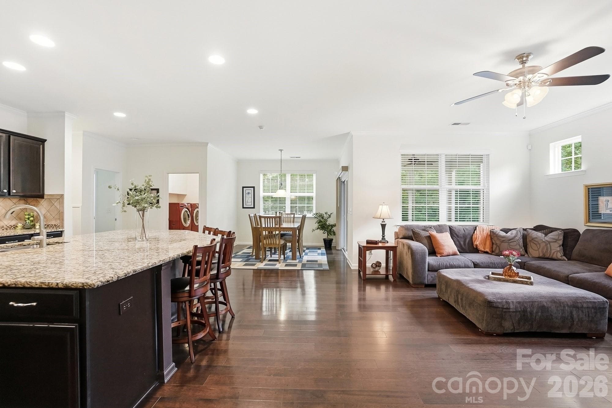 Large open floor plan - 1413 Screech Owl Road, Waxhaw