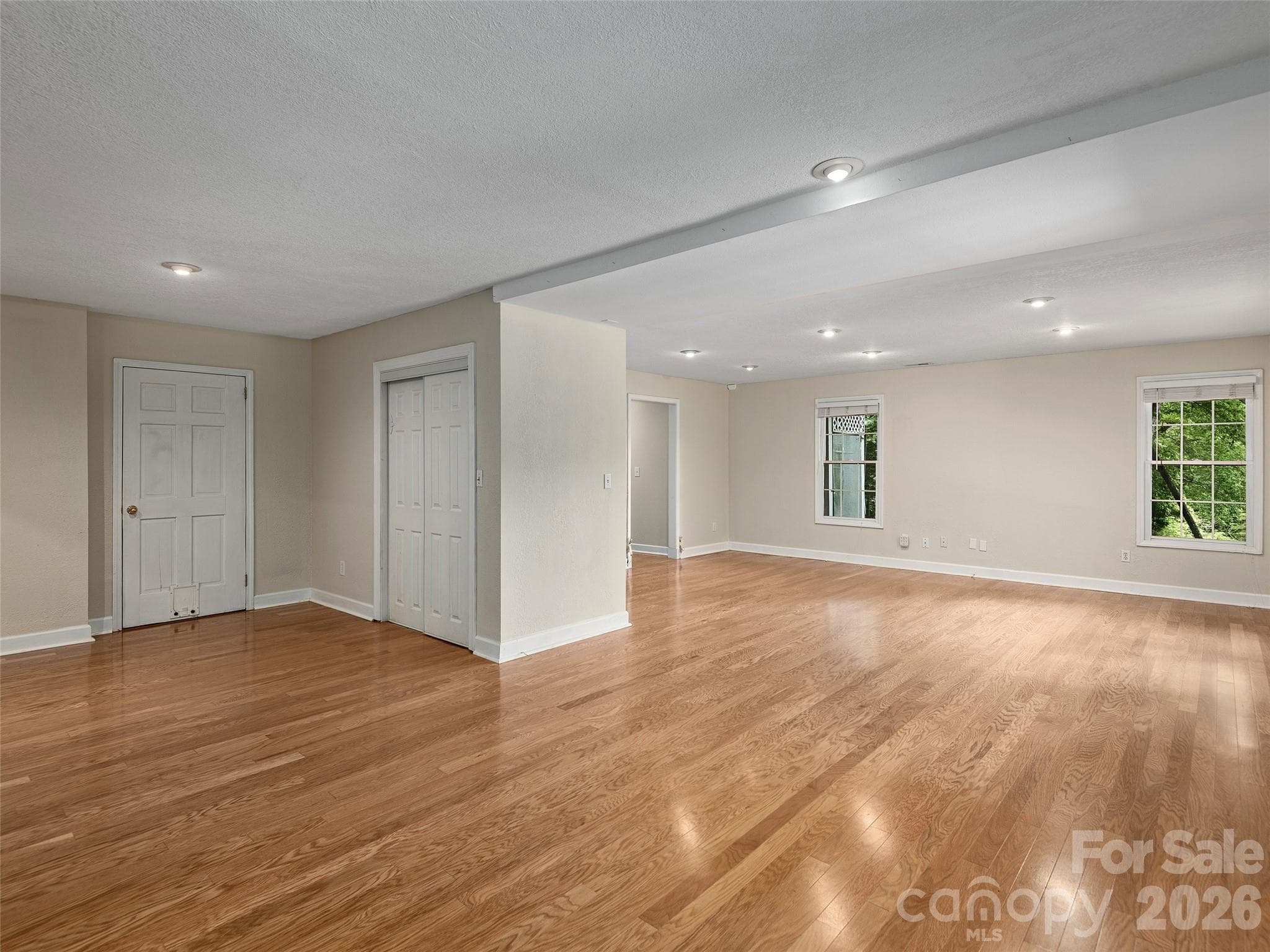View of family room in basement - 48 Smokemont Drive, Arden