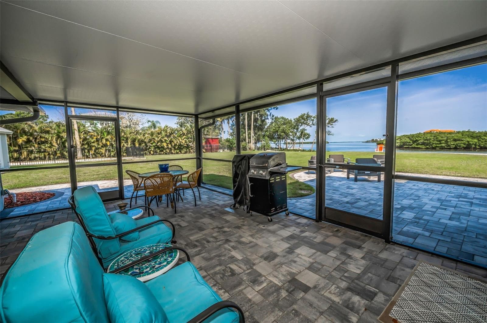 Floorida Room totally Screened in and ready for that outdoor Kitchen - 1620 SEA BREEZE DR, TARPON SPRINGS