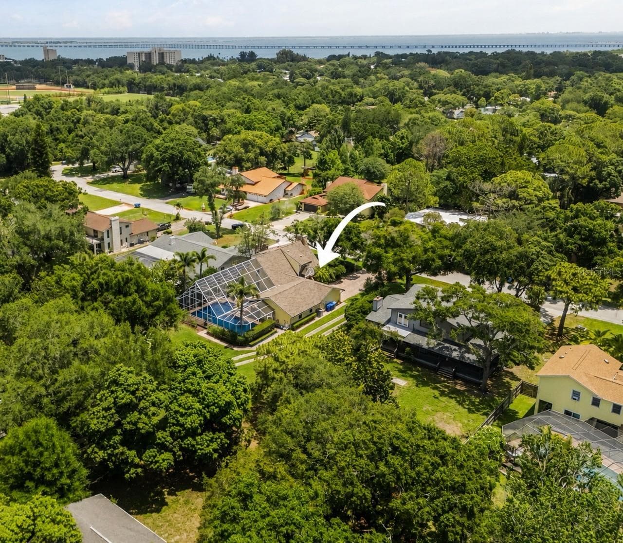 Aerial Shot - 1944 LEVINE LN, CLEARWATER