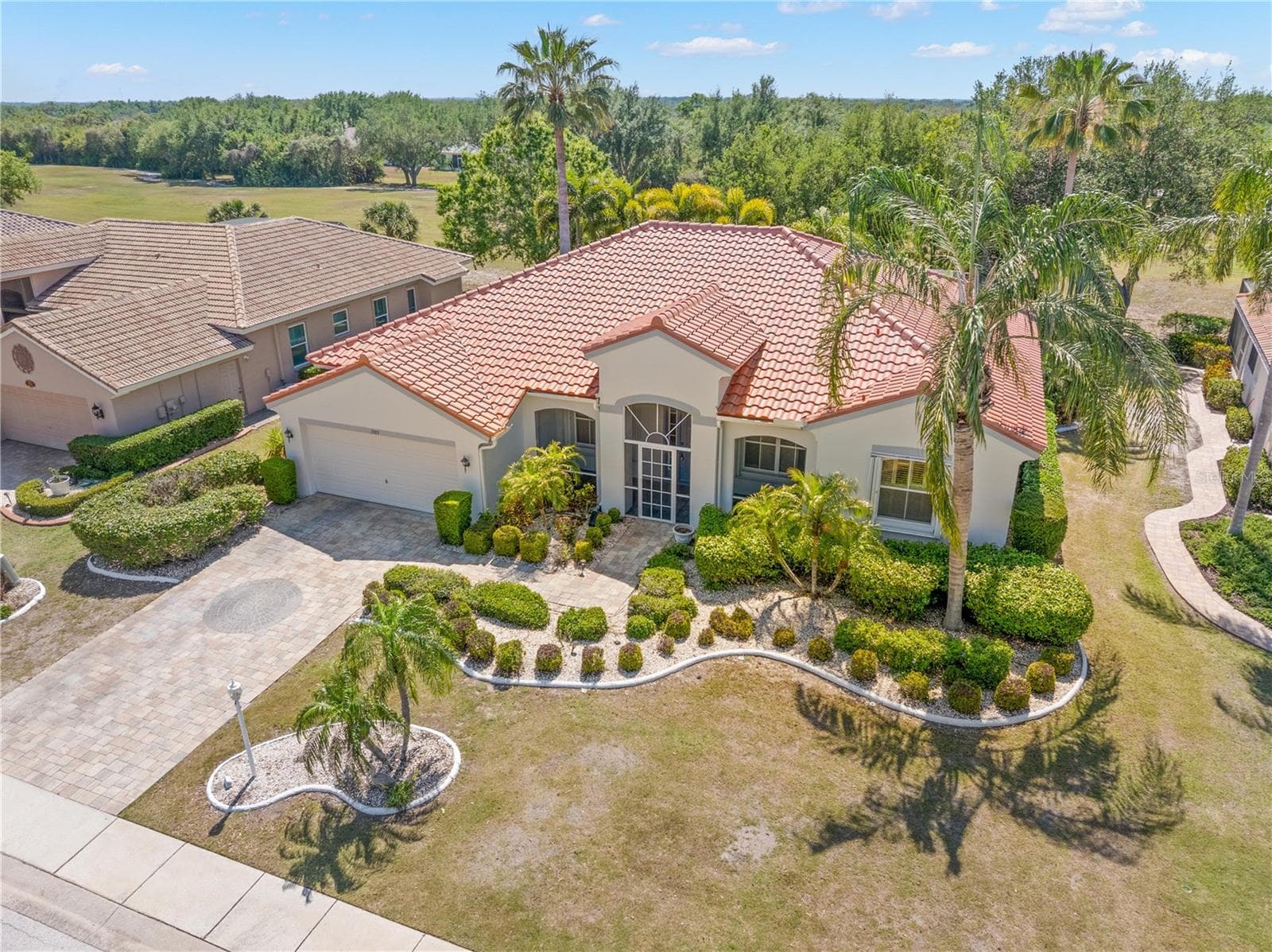 Aerial - 1305 CRYSTAL GREENS DR, SUN CITY CENTER