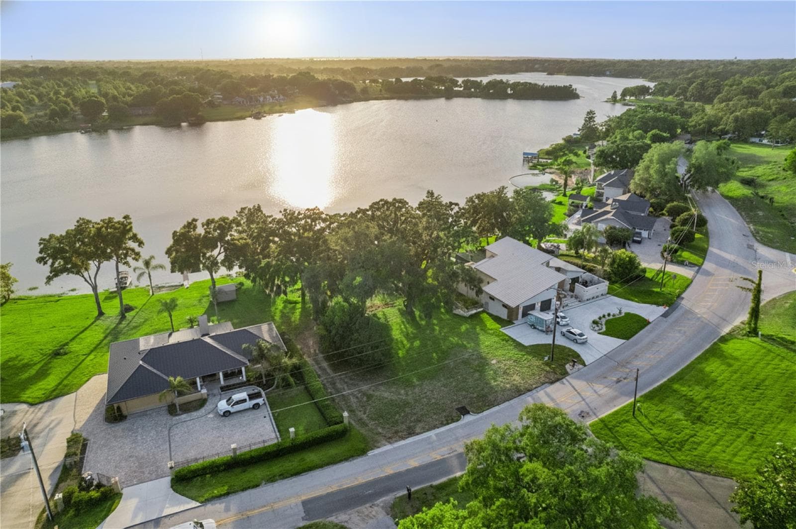 Ariel View - E CROOKED LAKE DR, EUSTIS