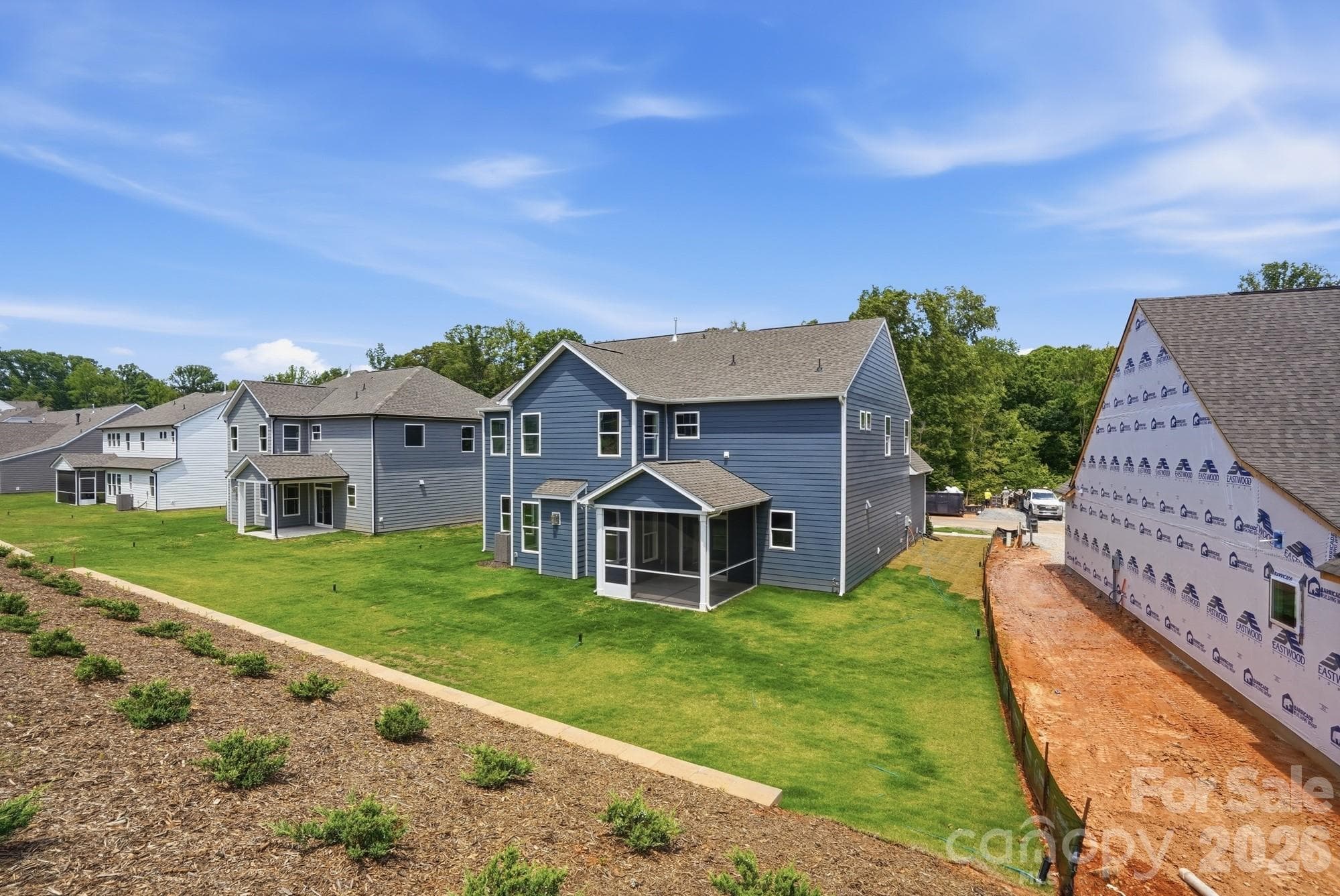 Rear of home - 5062 McLaughlin Loop, Waxhaw