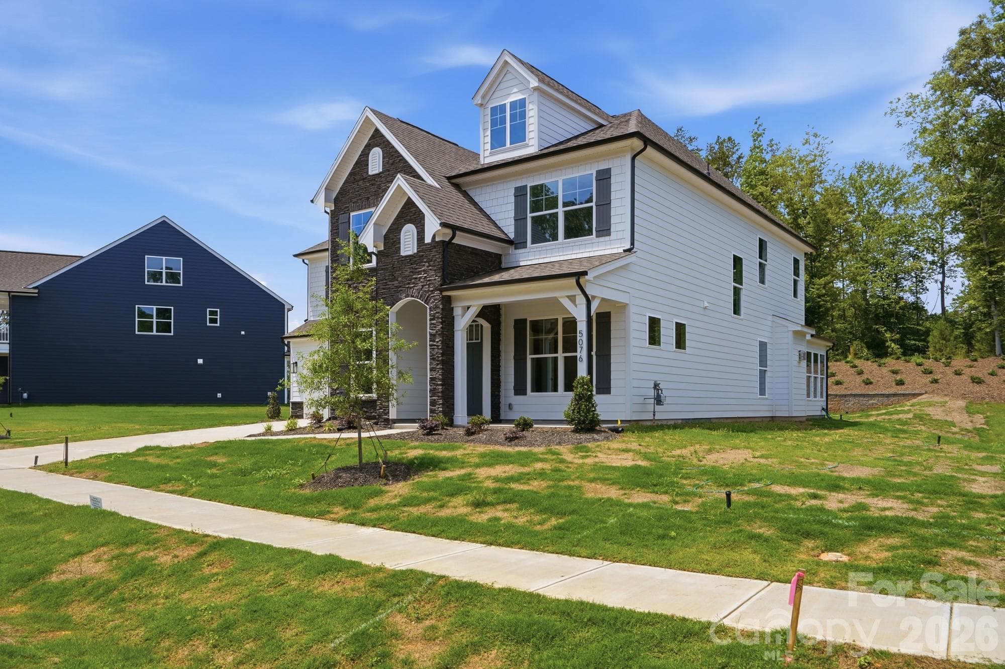 Homesite 90 features a Colfax E floorplan - 5076 McLaughlin Loop, Waxhaw