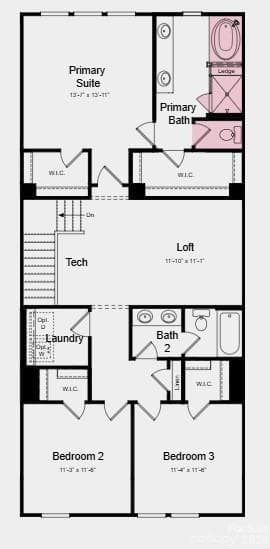Additional Highlights Include: drop at entry and extended laminate flooring on 1st and 2nd floor - Charlotte