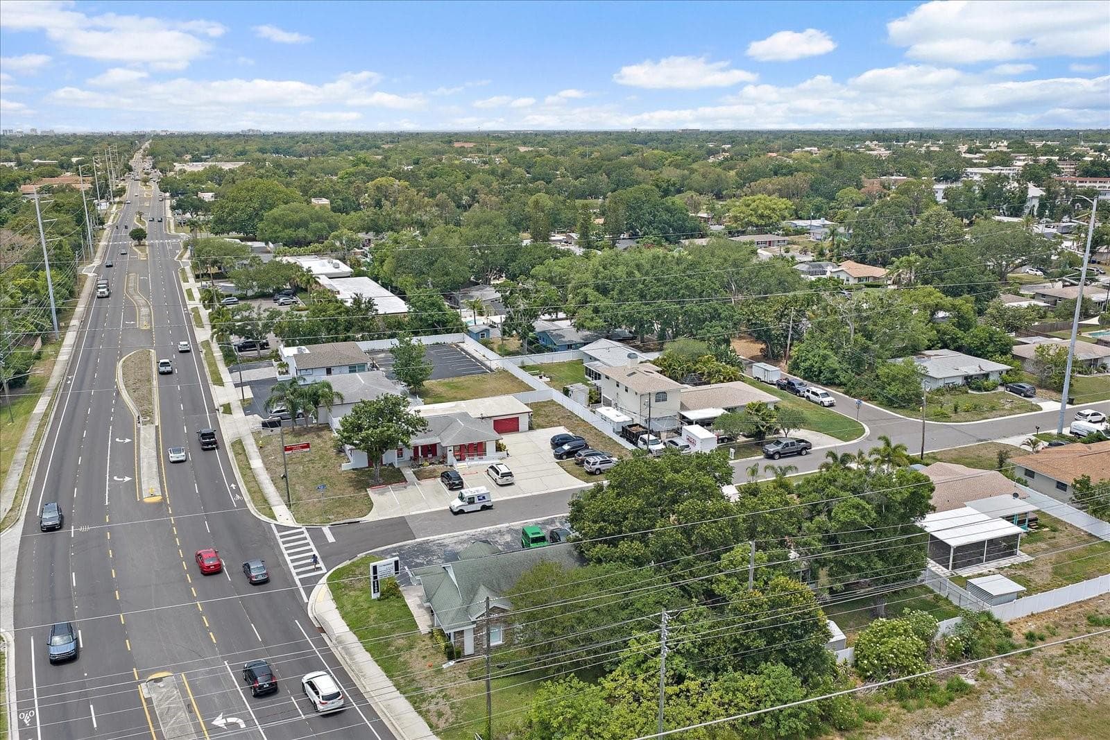 Drone View - 2500 SUNSET POINT RD, CLEARWATER