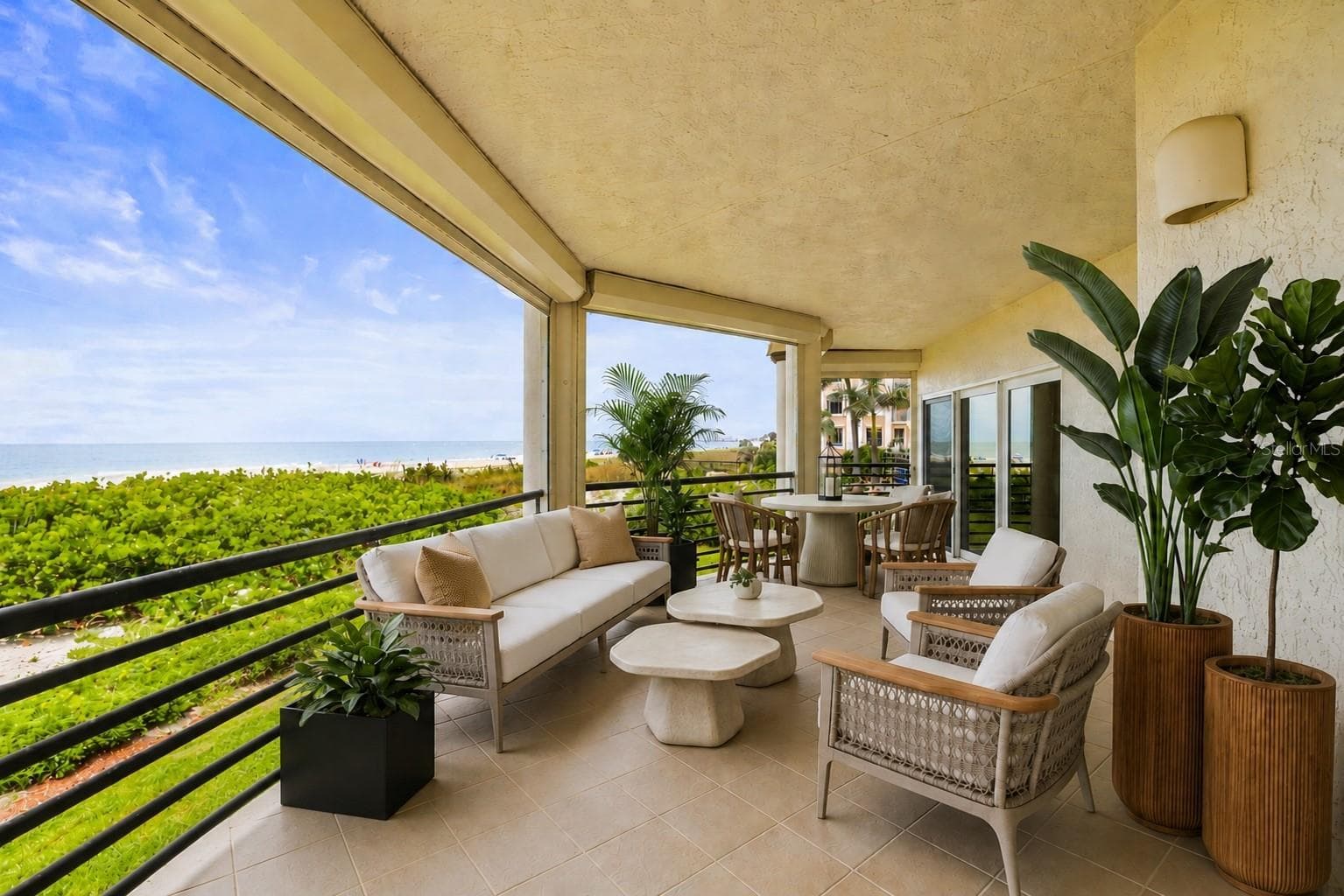 Virtually Stage Balcony - 200 121ST AVE #103, TREASURE ISLAND