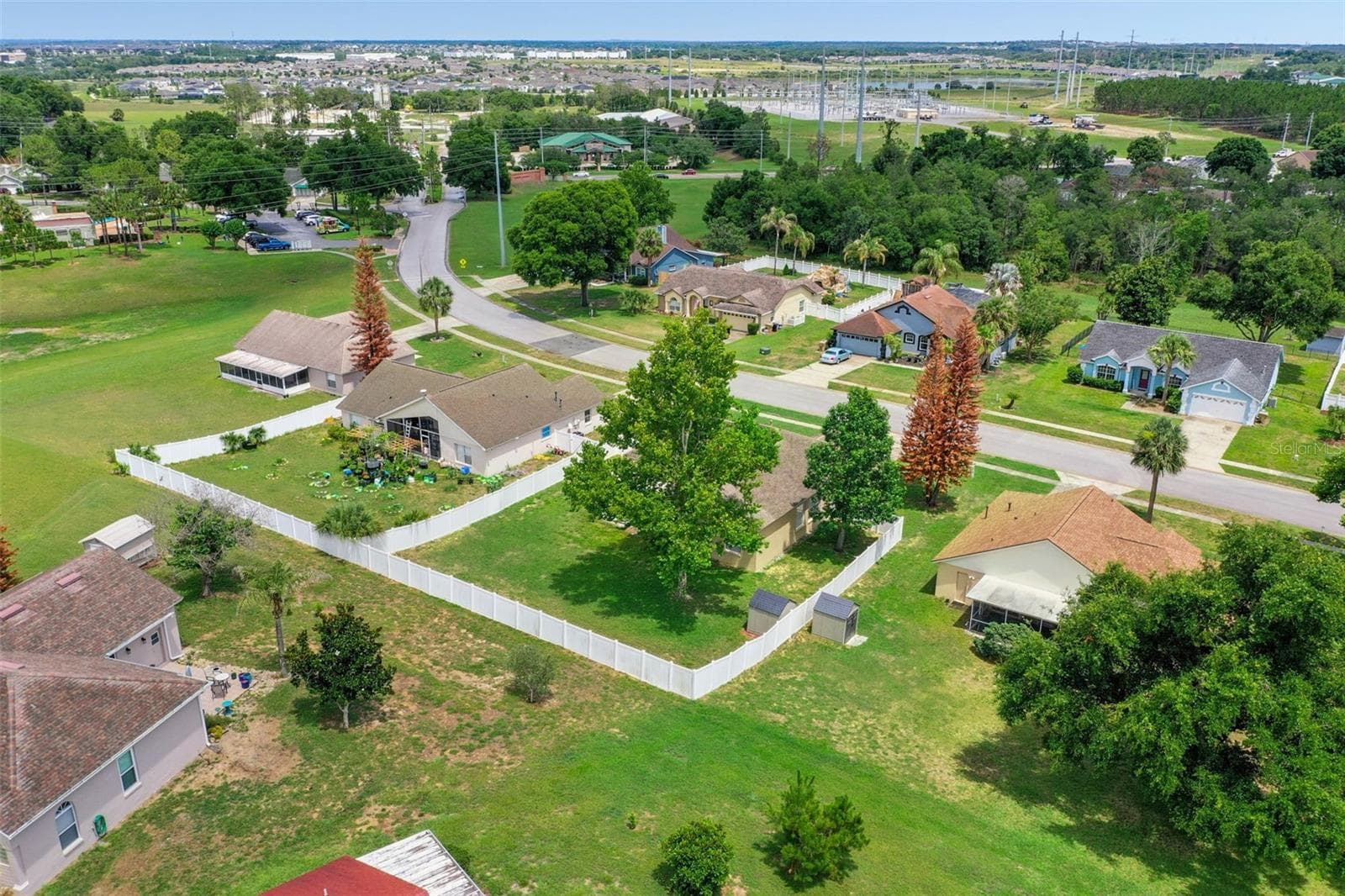 Aerial View - 14825 GREATER PINES BLVD, CLERMONT