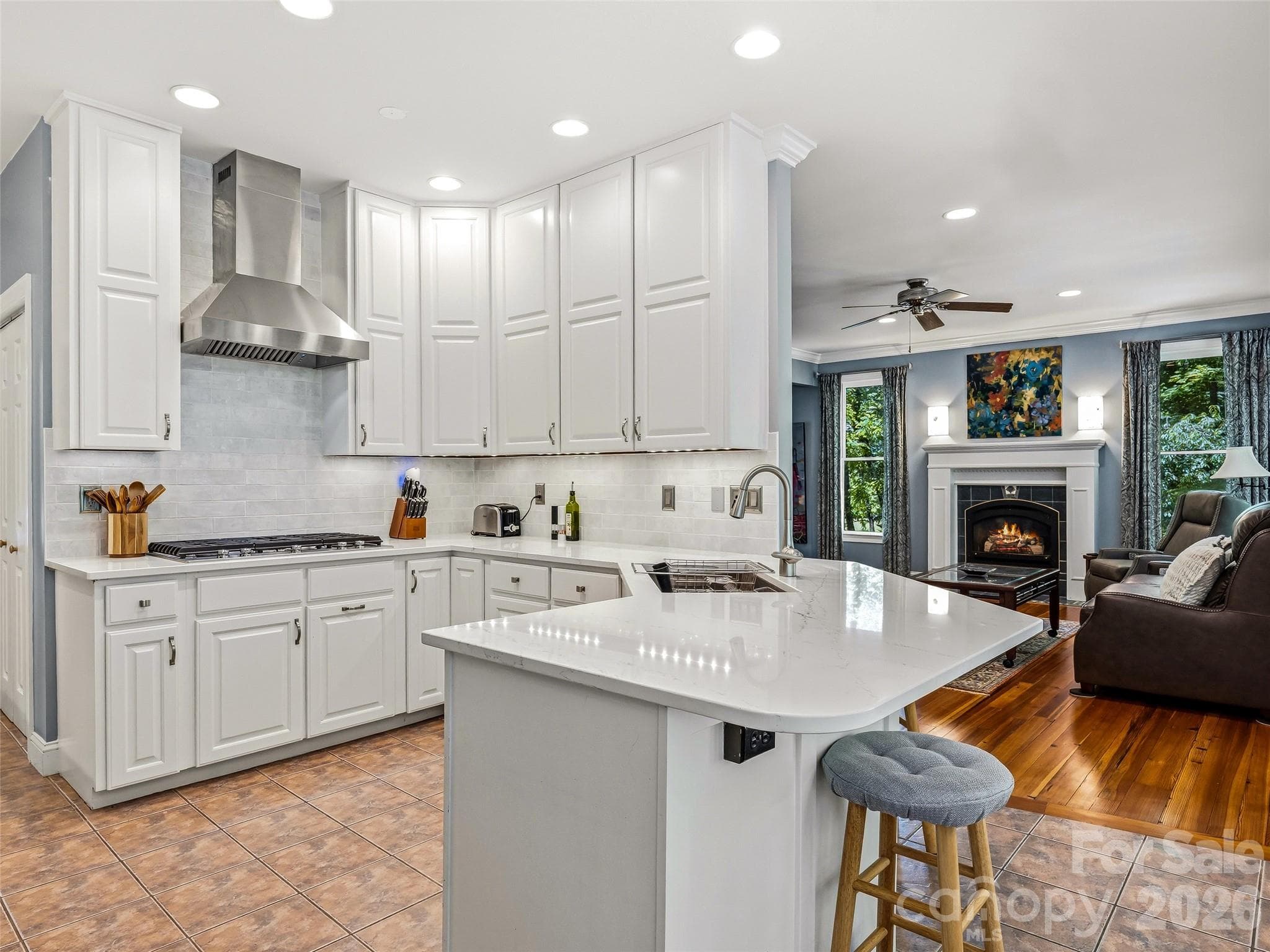 Single Family Residence at 243 Poplar Lane, Pisgah Forest, photo 6 of 47