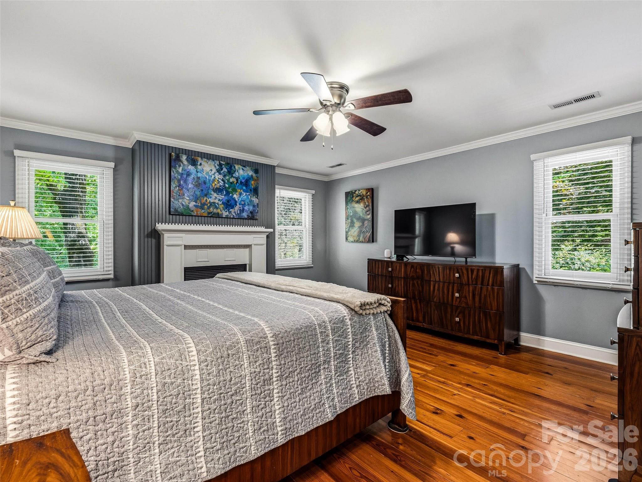 Second master suite upper level - 243 Poplar Lane, Pisgah Forest