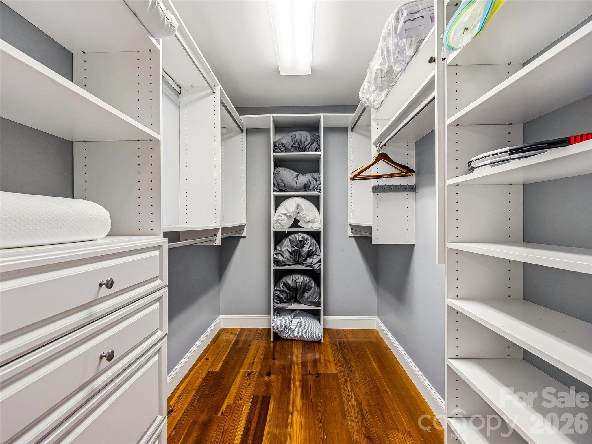 Large walk in closet - 243 Poplar Lane, Pisgah Forest