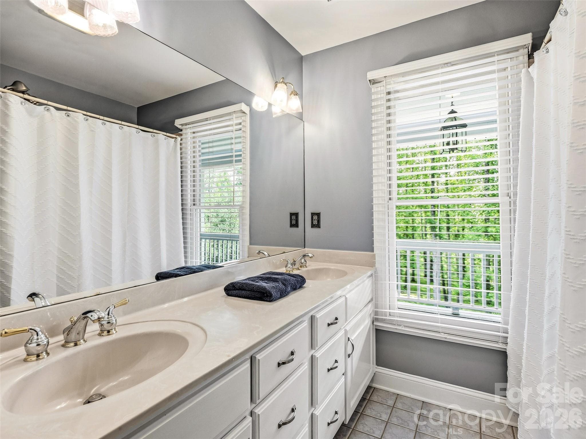 Full bath upper level there are 3 on this level - 243 Poplar Lane, Pisgah Forest