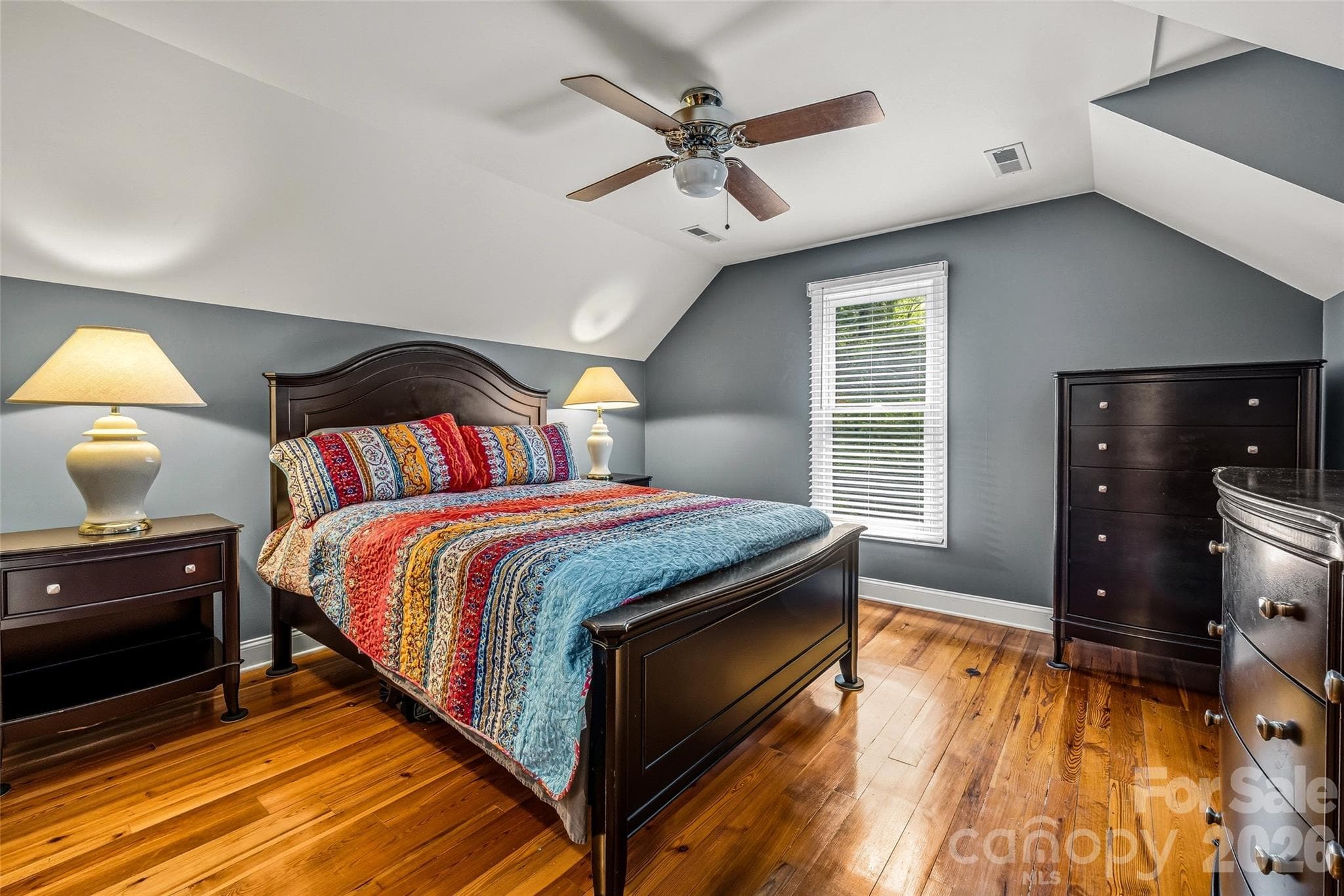upper level bedroom - 243 Poplar Lane, Pisgah Forest