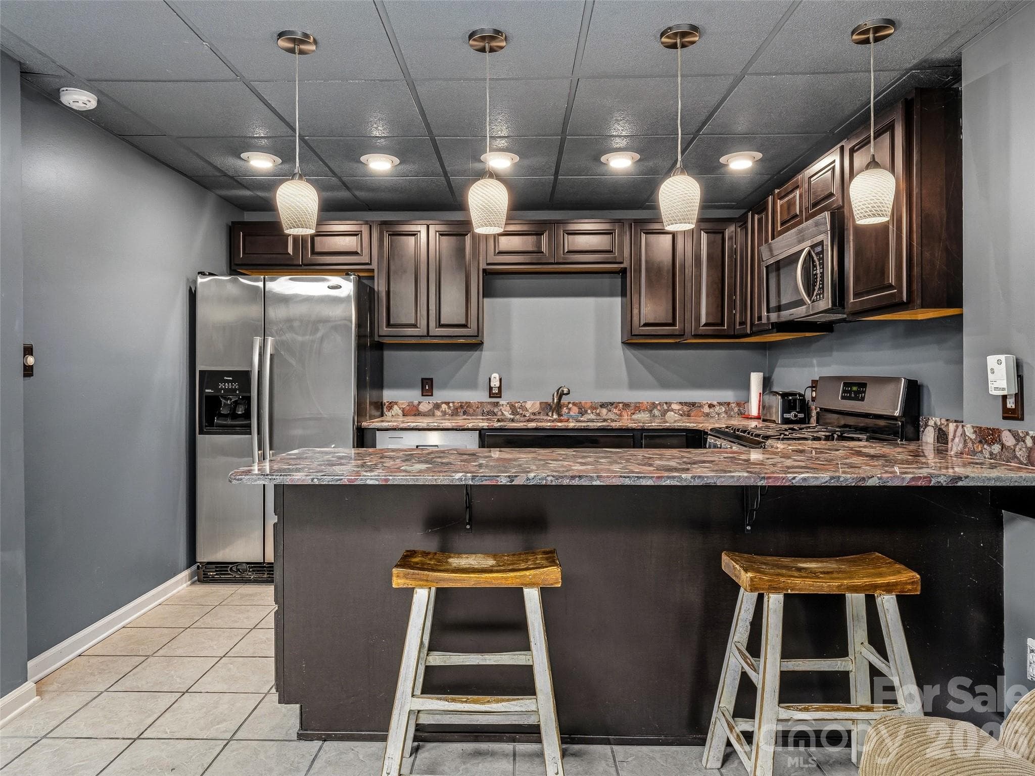 basement full kitchen - 243 Poplar Lane, Pisgah Forest