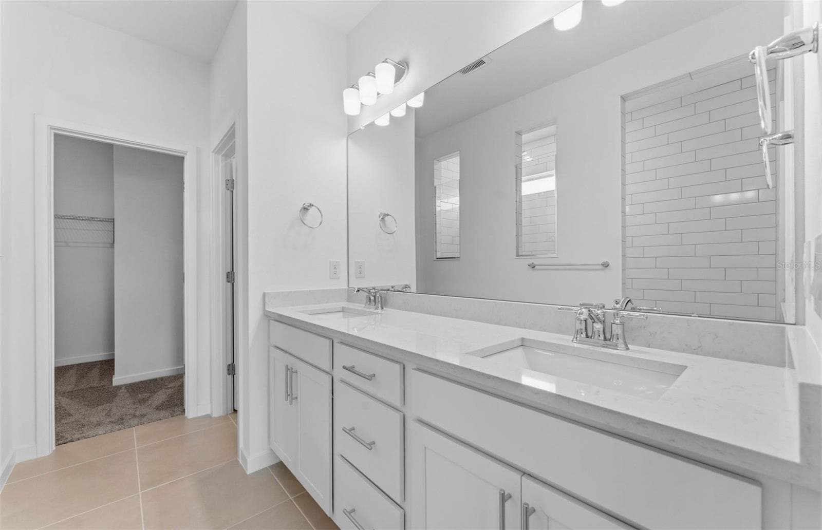 Owner's Bath w/Dual Sinks - 9738 AUTUMN RIDGE AVE, RIVERVIEW