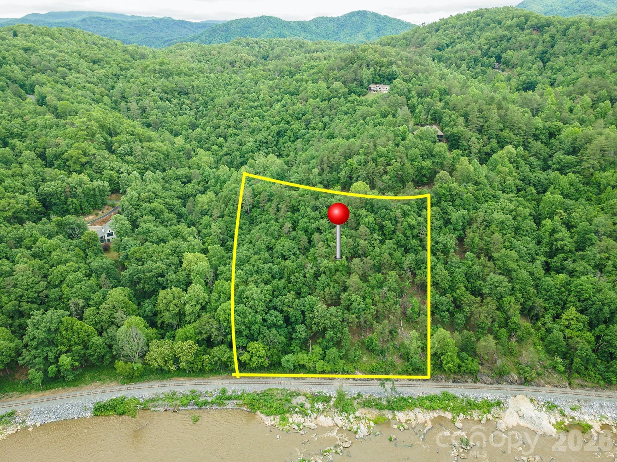 Property boundary lines are approximate - Marshall