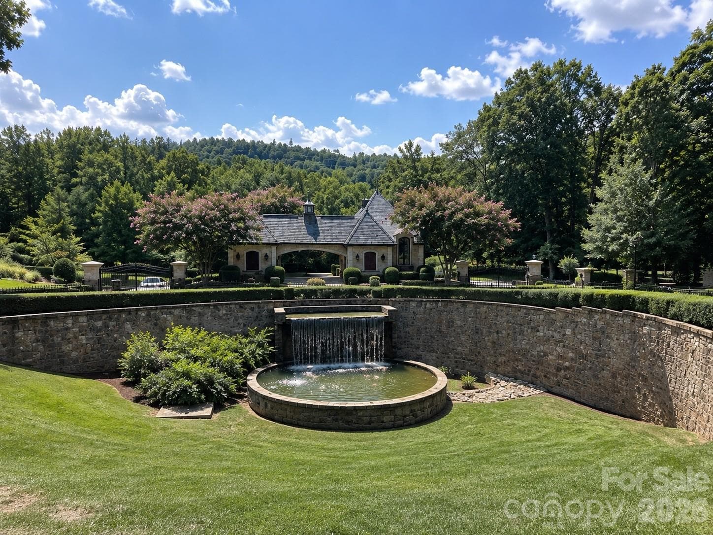 Front Gated Entrance - Belmont