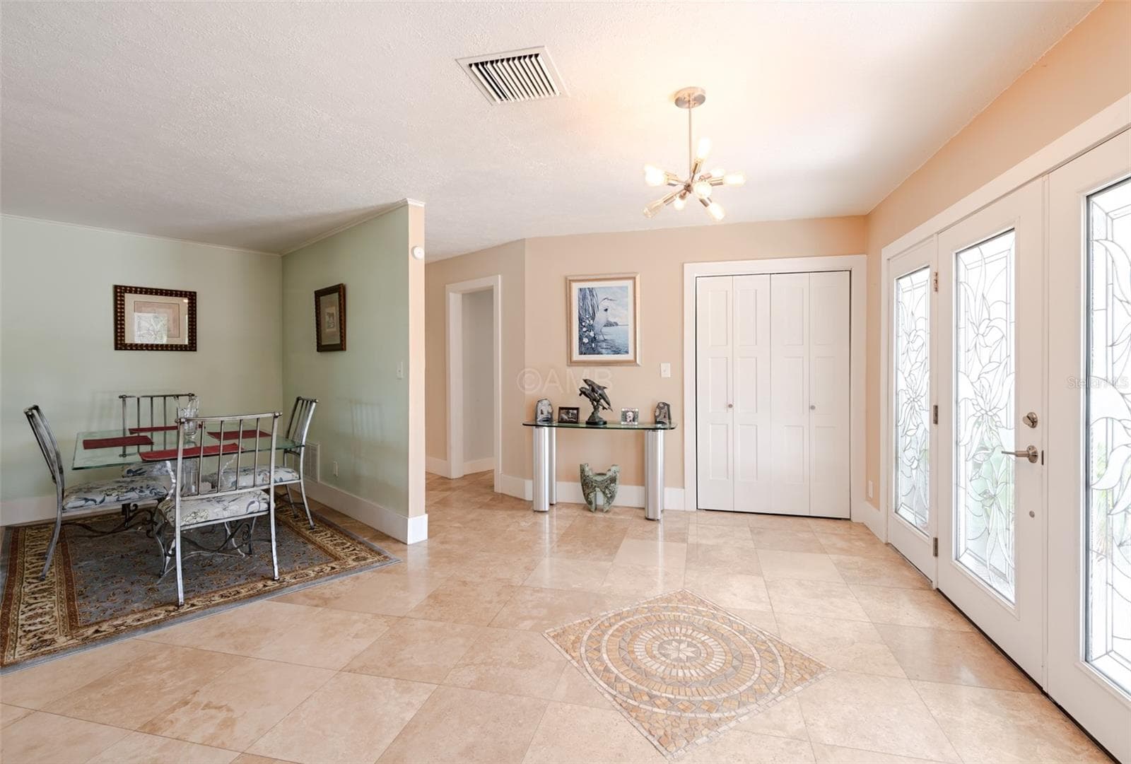 Foyer entrance and dining area - 11580 W DIXIE SHORES DR, CRYSTAL RIVER
