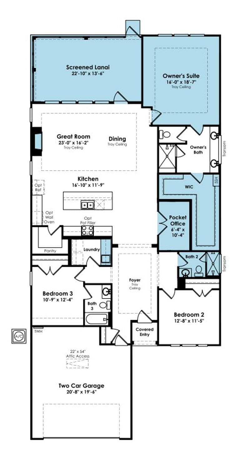 Lila Floorplan - 117 Marina Bay Trail, Locust