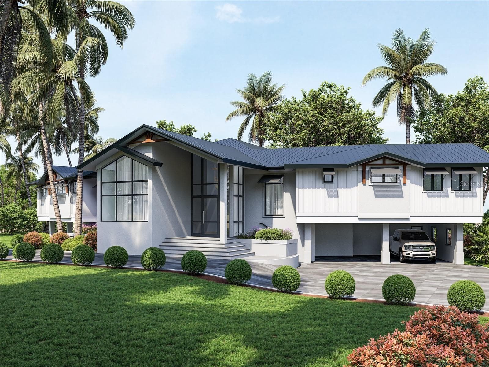 New Build rendering, plans available! - 7233 MIDNIGHT PASS RD, SARASOTA