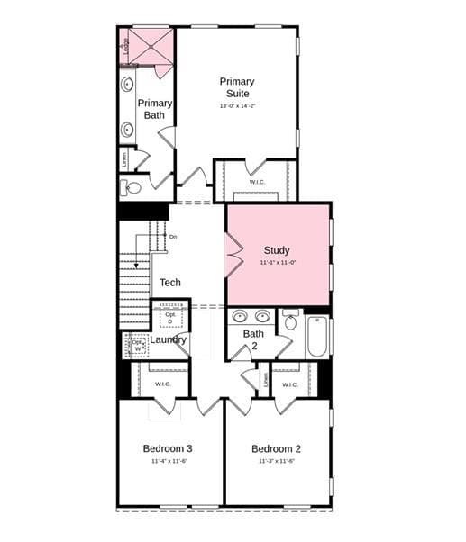 Additional Highlights Include: laminate flooring extended to great room and study, gas range, double recessed shower niche at primary bath. - Charlotte