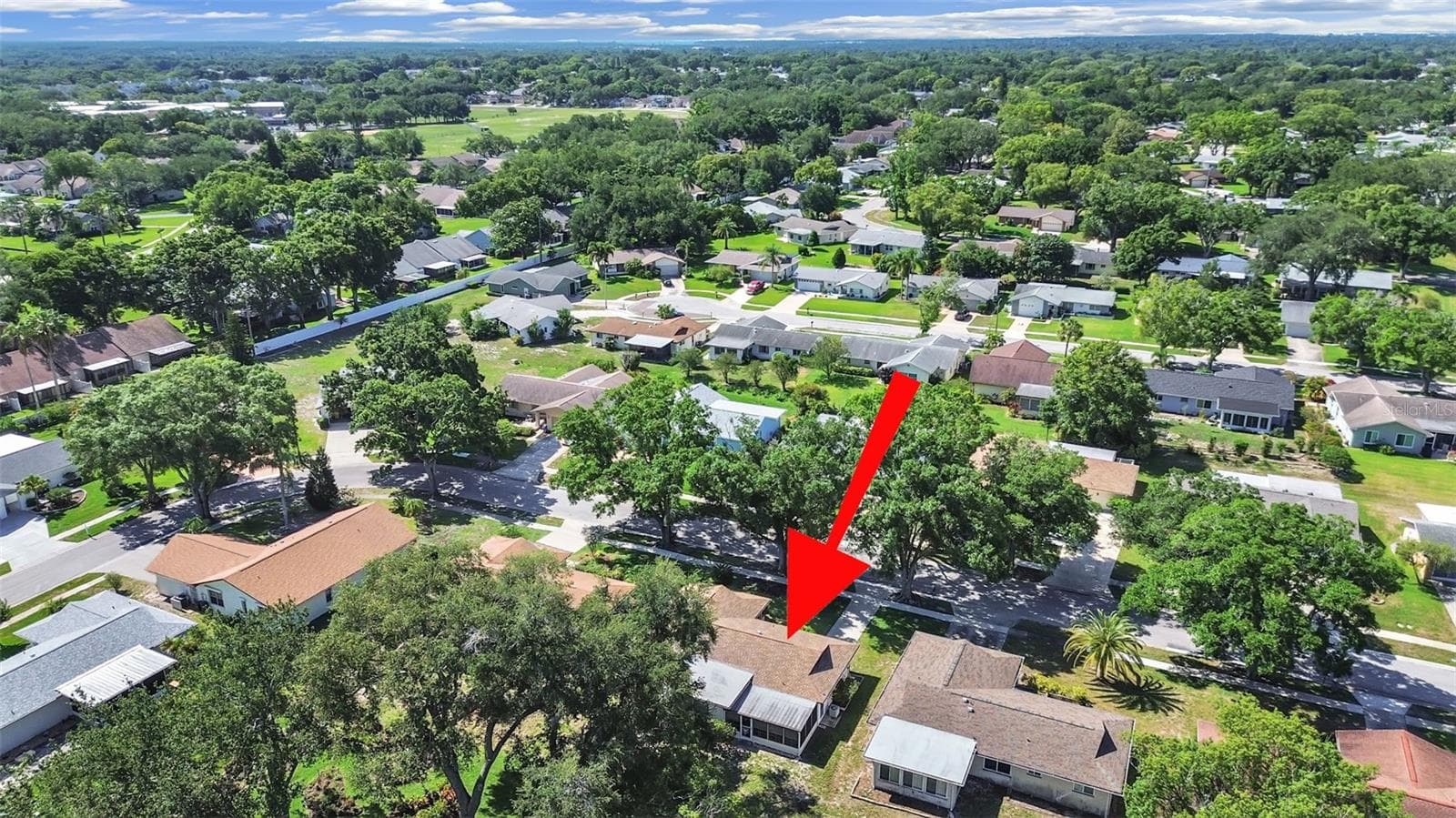 Highland lakes golf course upper left - 2819 THISTLE CT S, PALM HARBOR