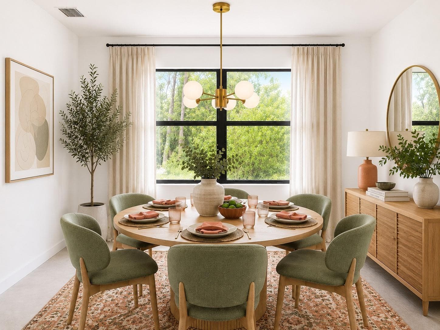dining room - 2820 W 44 ST, LEHIGH ACRES