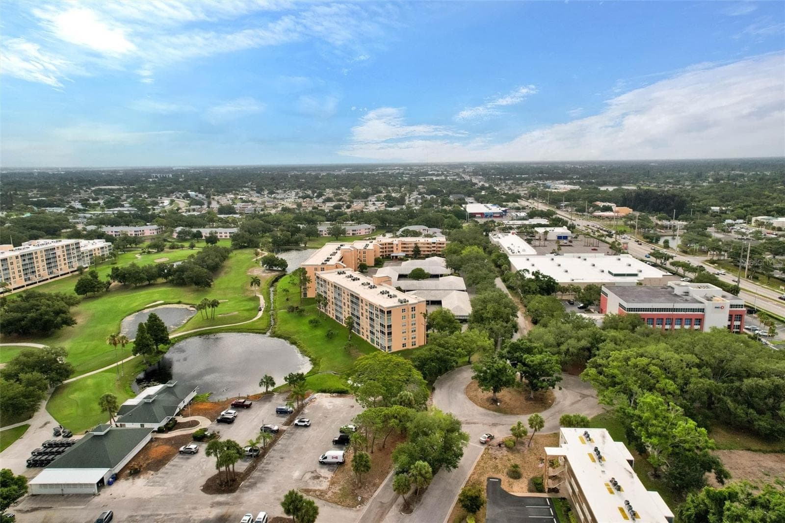 Aerial view of complex - 4570 PINEBROOK CIRCLE CIR #404, BRADENTON