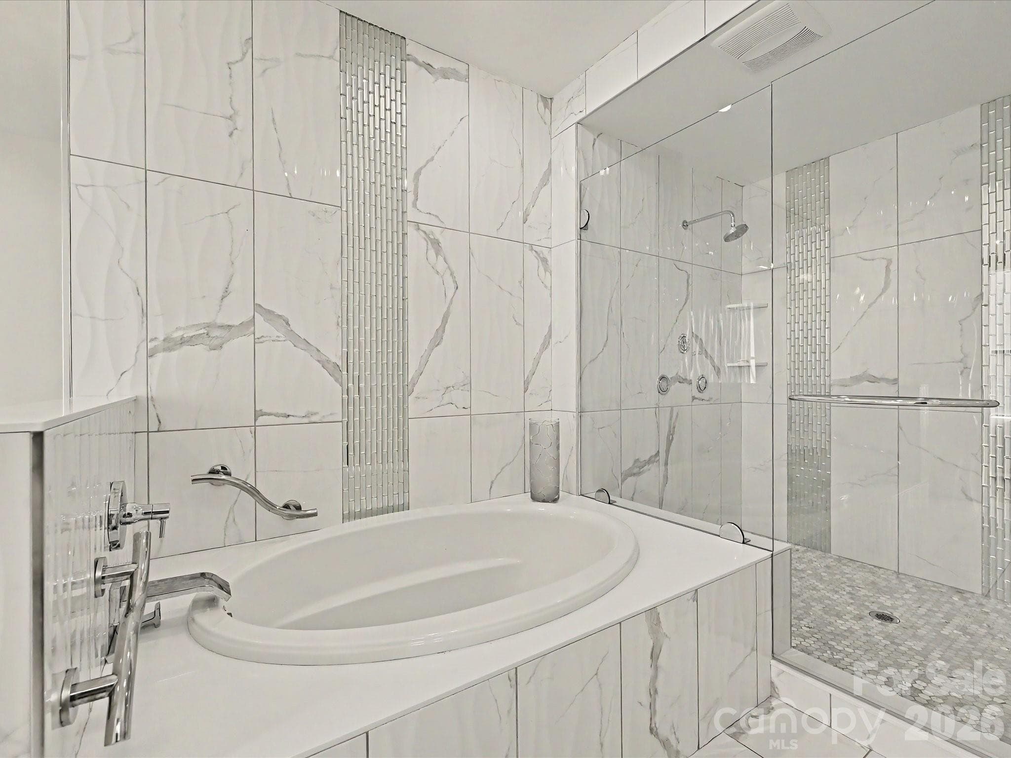 Primary Bath - 127 N Tryon Street, Charlotte