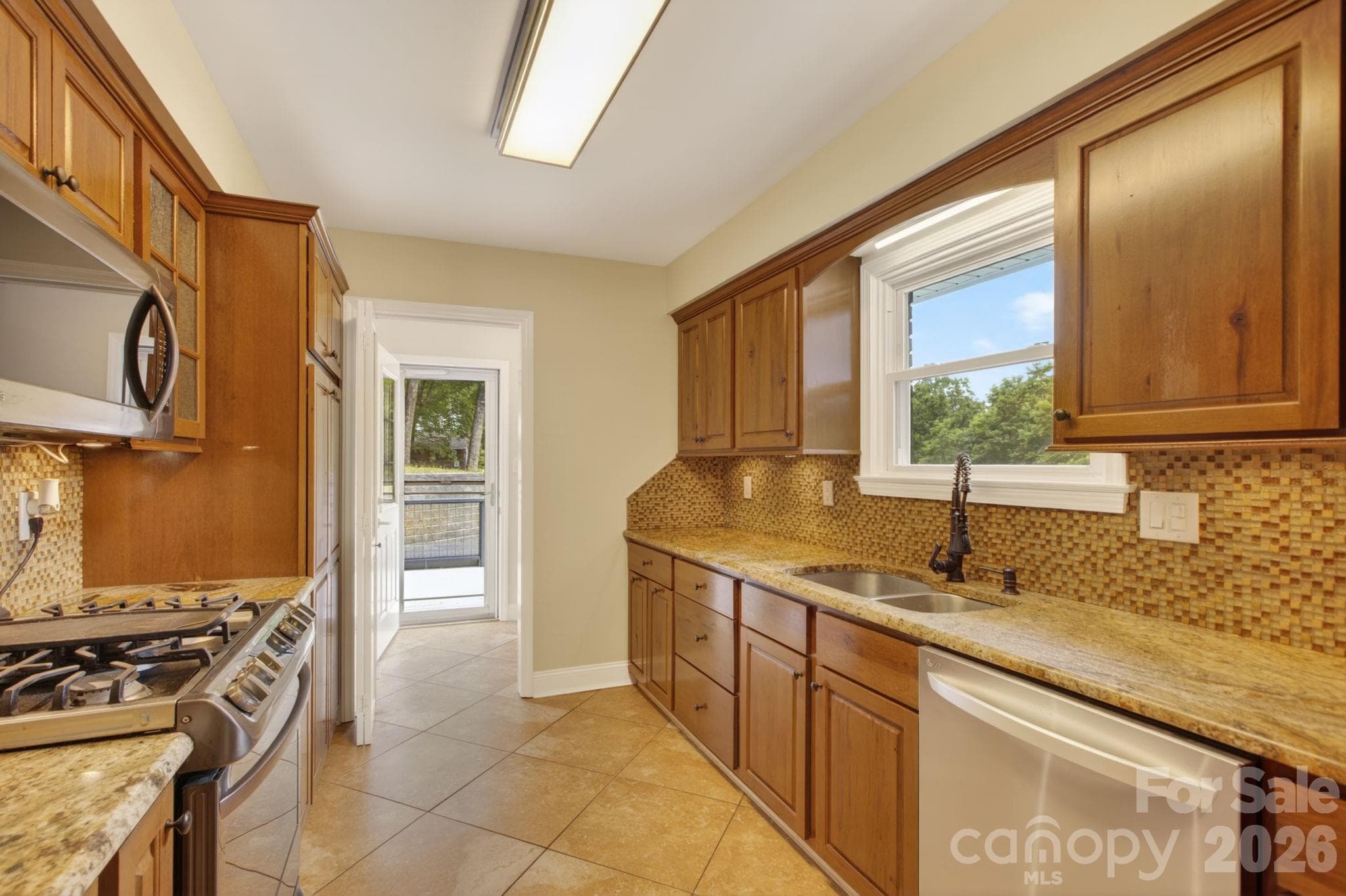 Lots of storage in this galley kitchen - 97 Whippoorwill Lane, Fairview