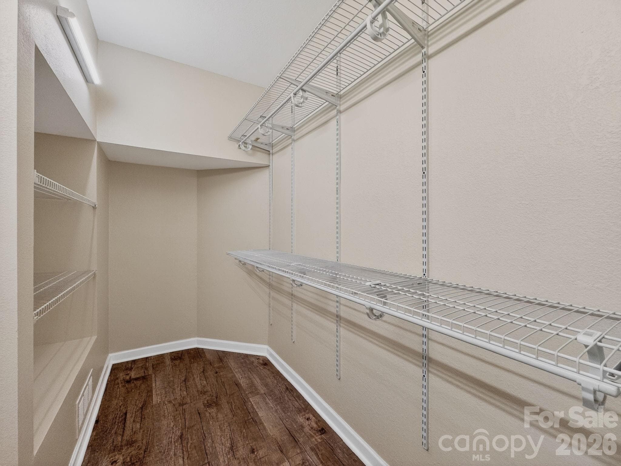 Lower level bedroom walk in closet - 97 Whippoorwill Lane, Fairview