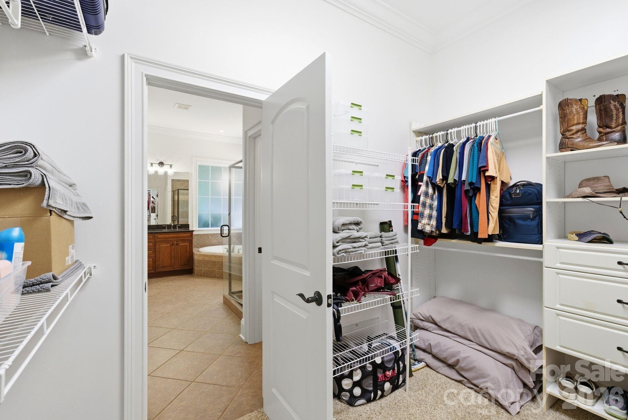 Primary Closet - Huntersville