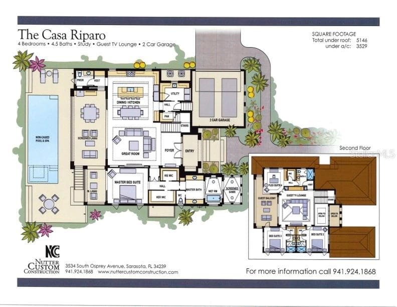Single Family Residence at 5572 SHADOW LAWN DR, SARASOTA, photo 4 of 7