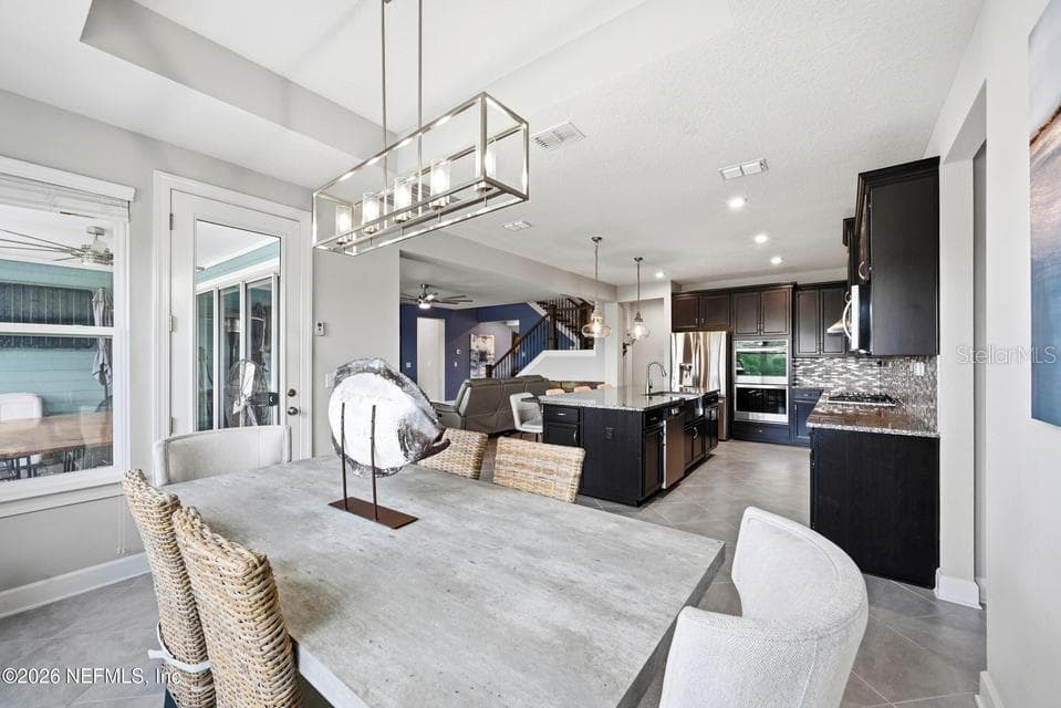 Dining Room - 128 WINDWALKER DR, ST AUGUSTINE