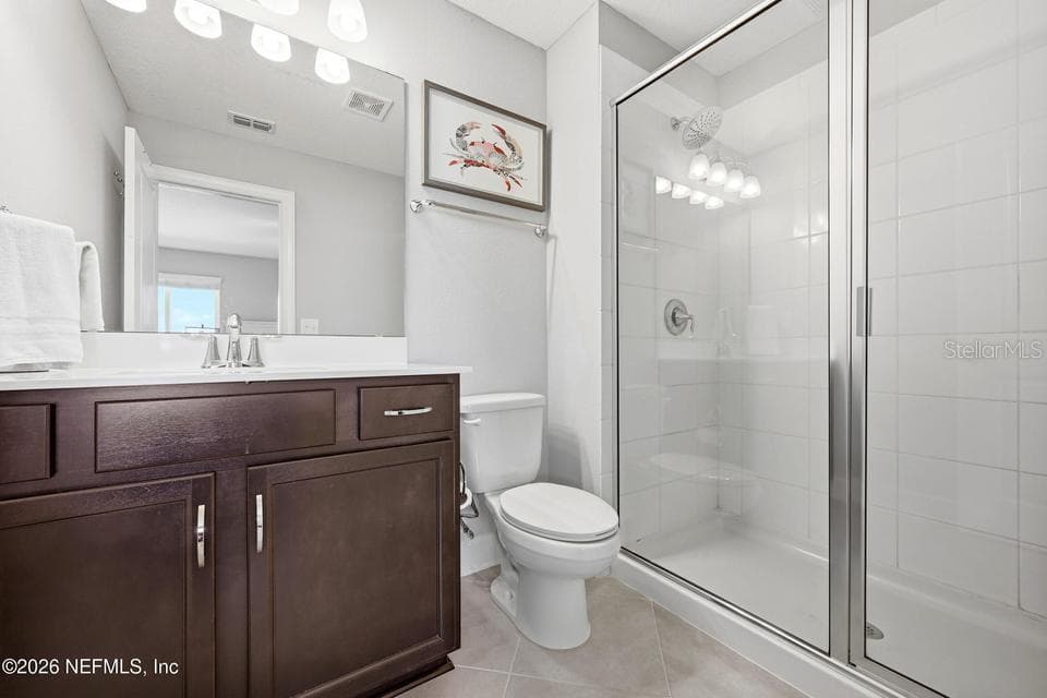 Upstairs Bedroom with Ensuite Bathroom - 128 WINDWALKER DR, ST AUGUSTINE