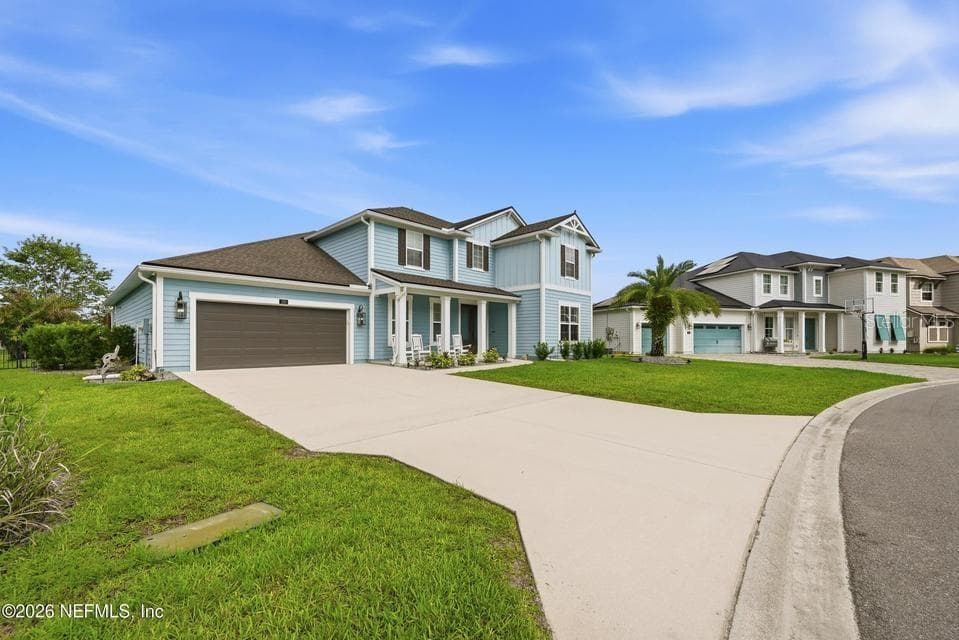 3 Car Tandem Garage - 128 WINDWALKER DR, ST AUGUSTINE