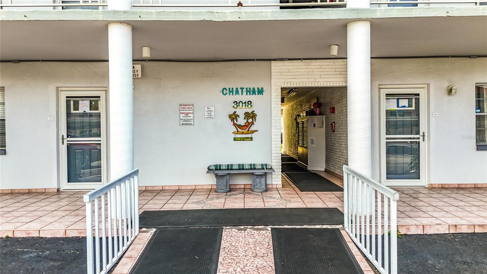 Front of building/lobby area - 3018 59TH ST S #102, GULFPORT