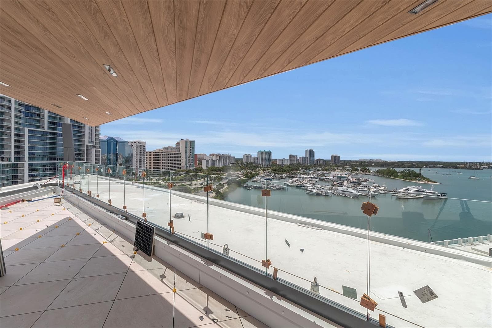 Balcony View - Under Construction - 688 GOLDEN GATE PT #801, SARASOTA