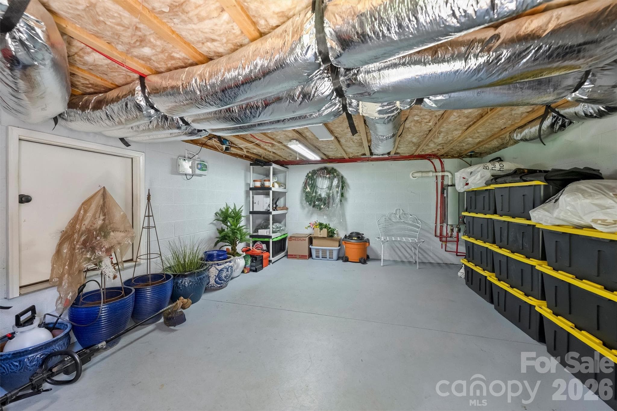 Lower Storage/Workshop Space - 929 Wessington Manor Lane, Fort Mill