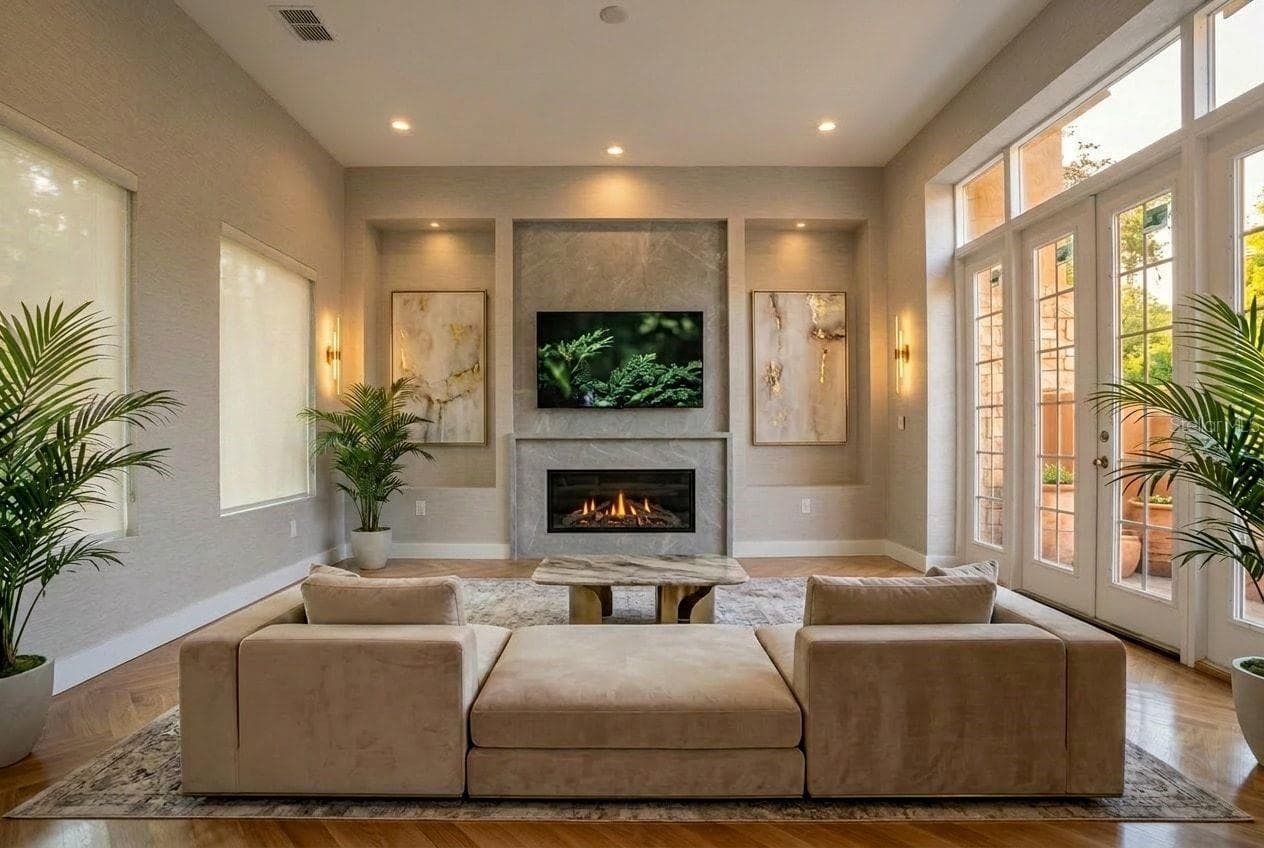 AI Generated/ Virtual staging environment - 818 LAKE AGNES DR, POLK CITY