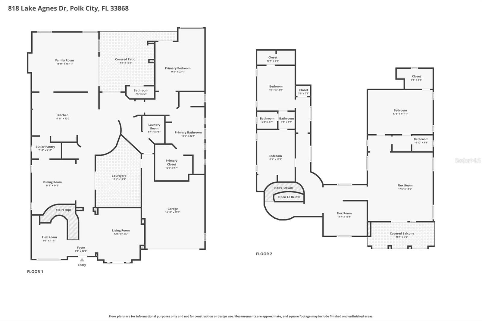 Single Family Residence at 818 LAKE AGNES DR, POLK CITY, photo 93 of 95