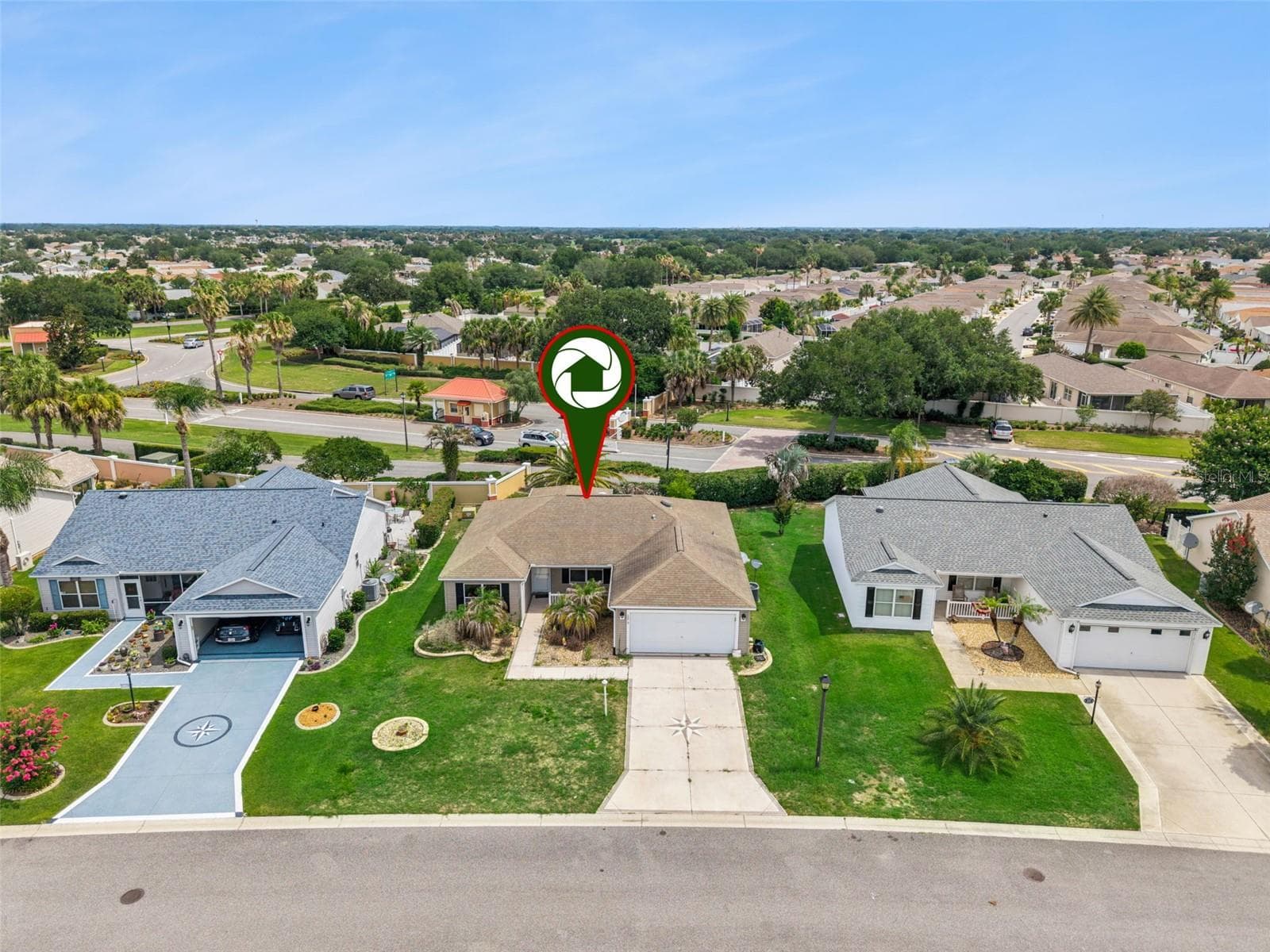 Aerial Views - 1575 HOLLYBERRY PL, THE VILLAGES