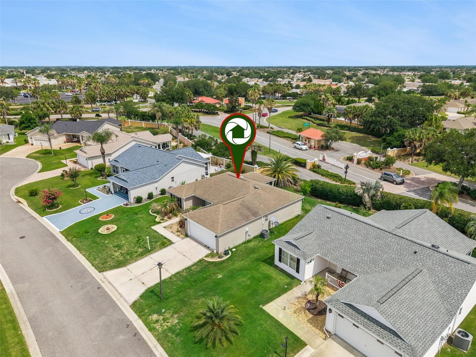 Aerial Views - 1575 HOLLYBERRY PL, THE VILLAGES