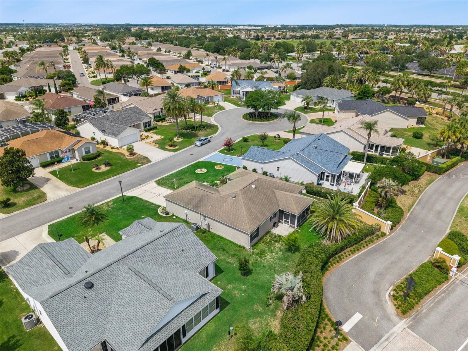 Aerial Views - 1575 HOLLYBERRY PL, THE VILLAGES