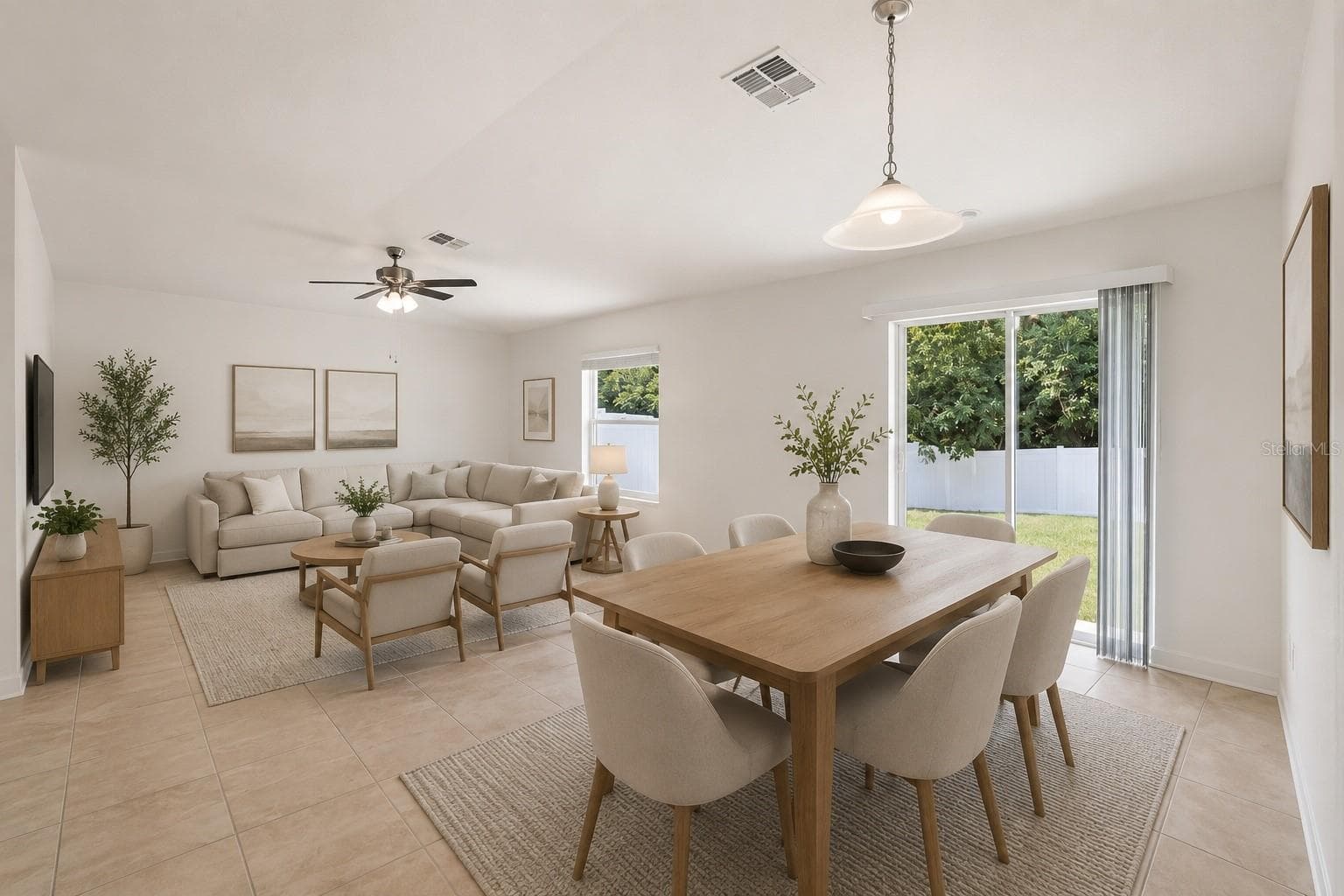 Dining Room - Virtual - 2505 BAKER AVE E, HAINES CITY
