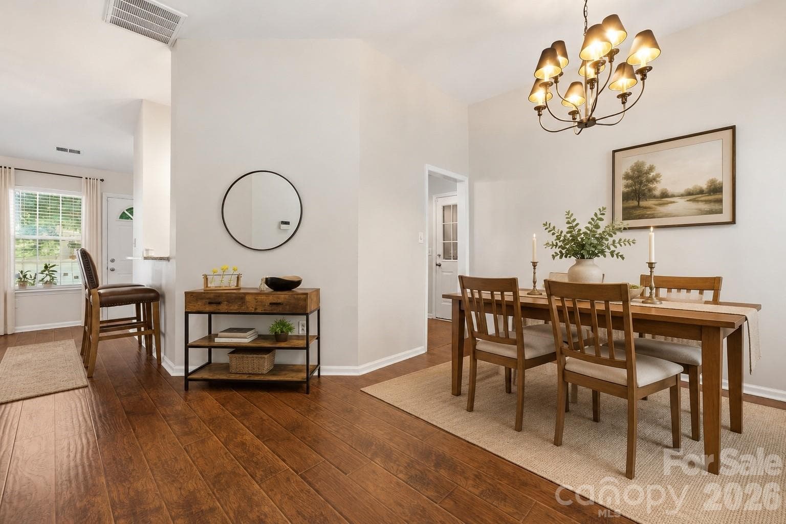 Virtually enhanced entryway. - 5701 Ebley Lane, Charlotte