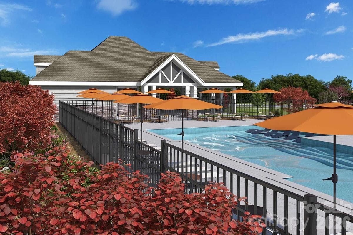 Rendering of Pool in Community - Charlotte