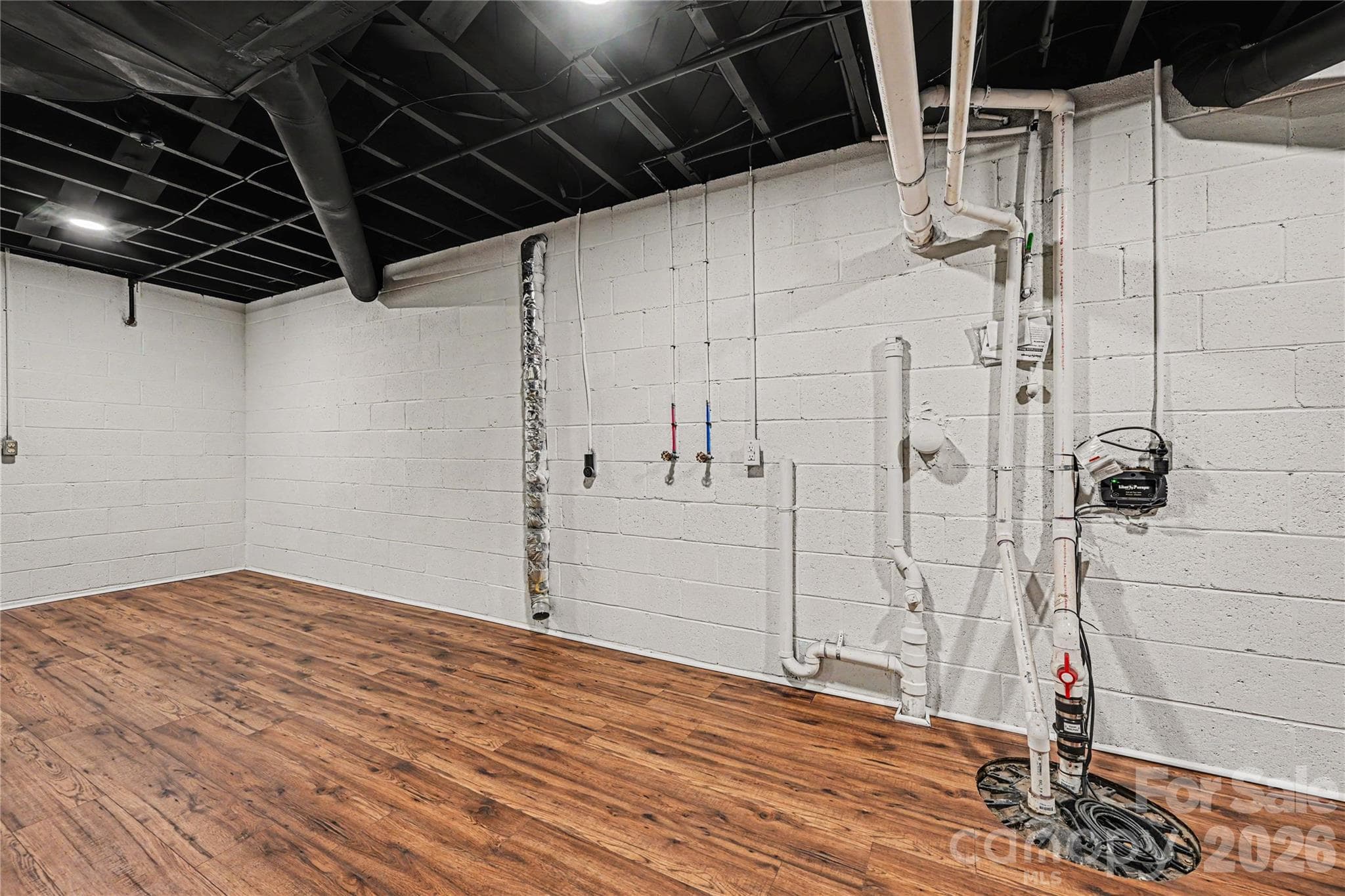 Dedicated laundry and utility area conveniently located within the expansive lower level. - Concord