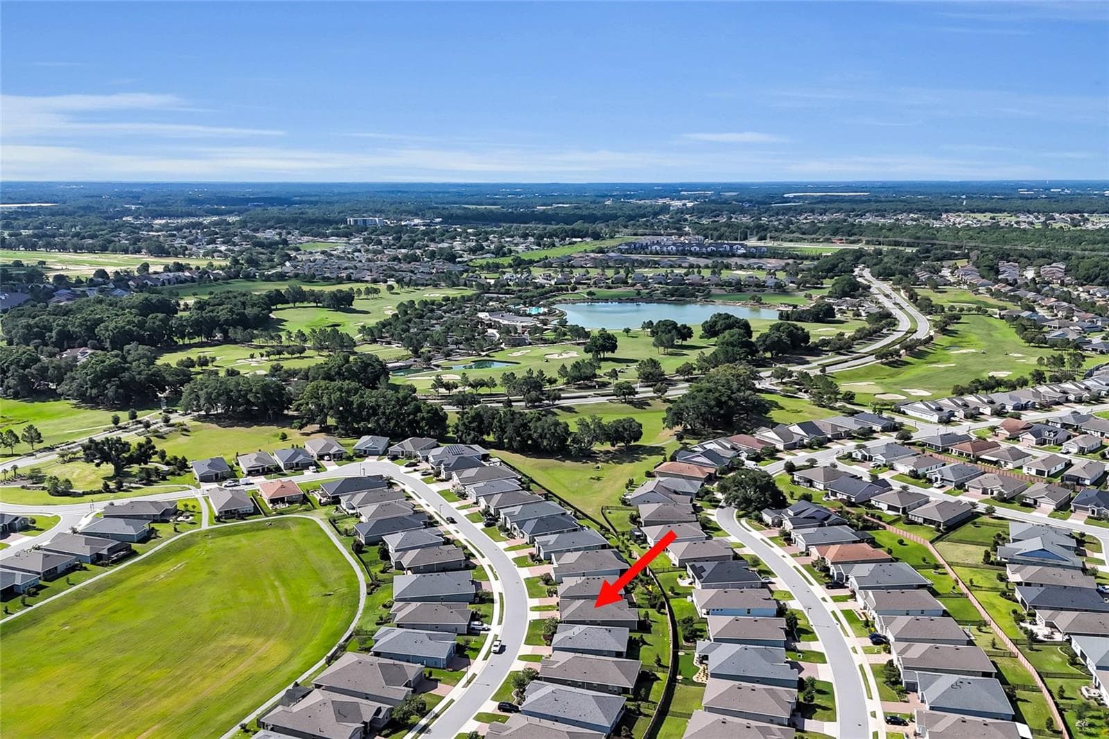 Aerial - 4394 NW 54TH TER, OCALA